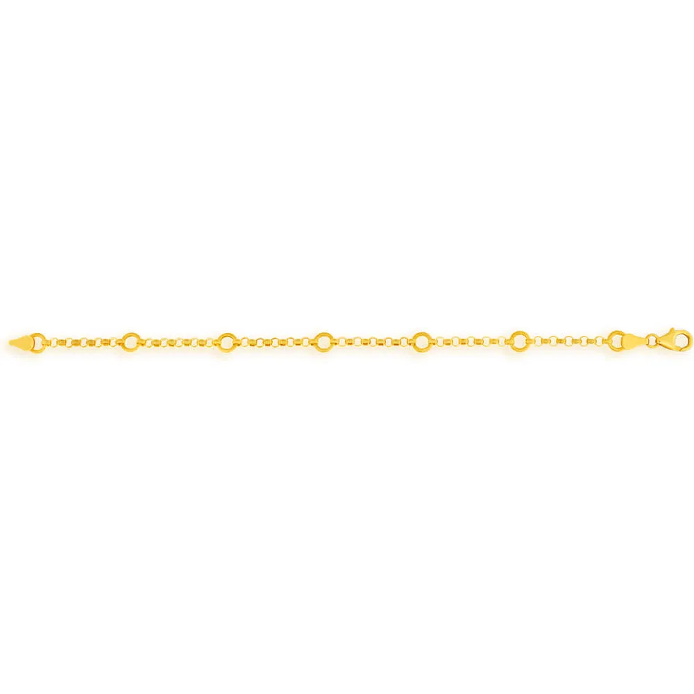 9ct Exquisite Yellow Gold Fancy Bracelet