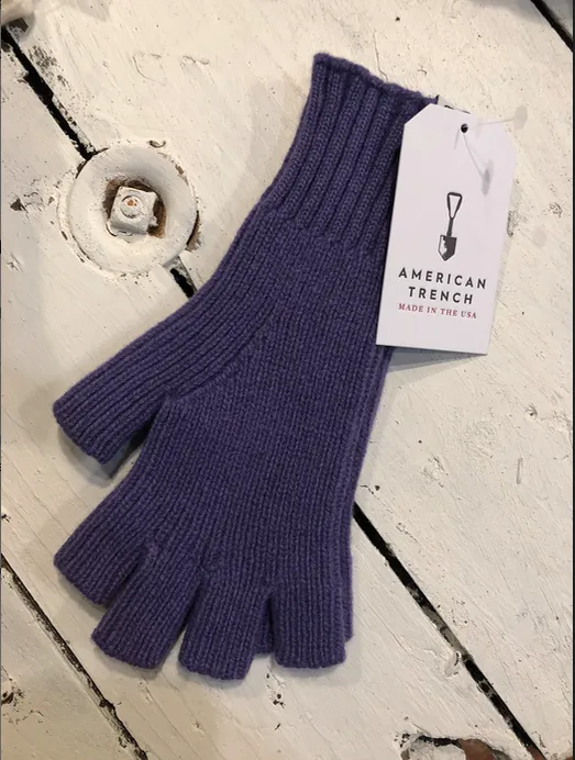 American Trench | Fingerless Cashmere Gloves