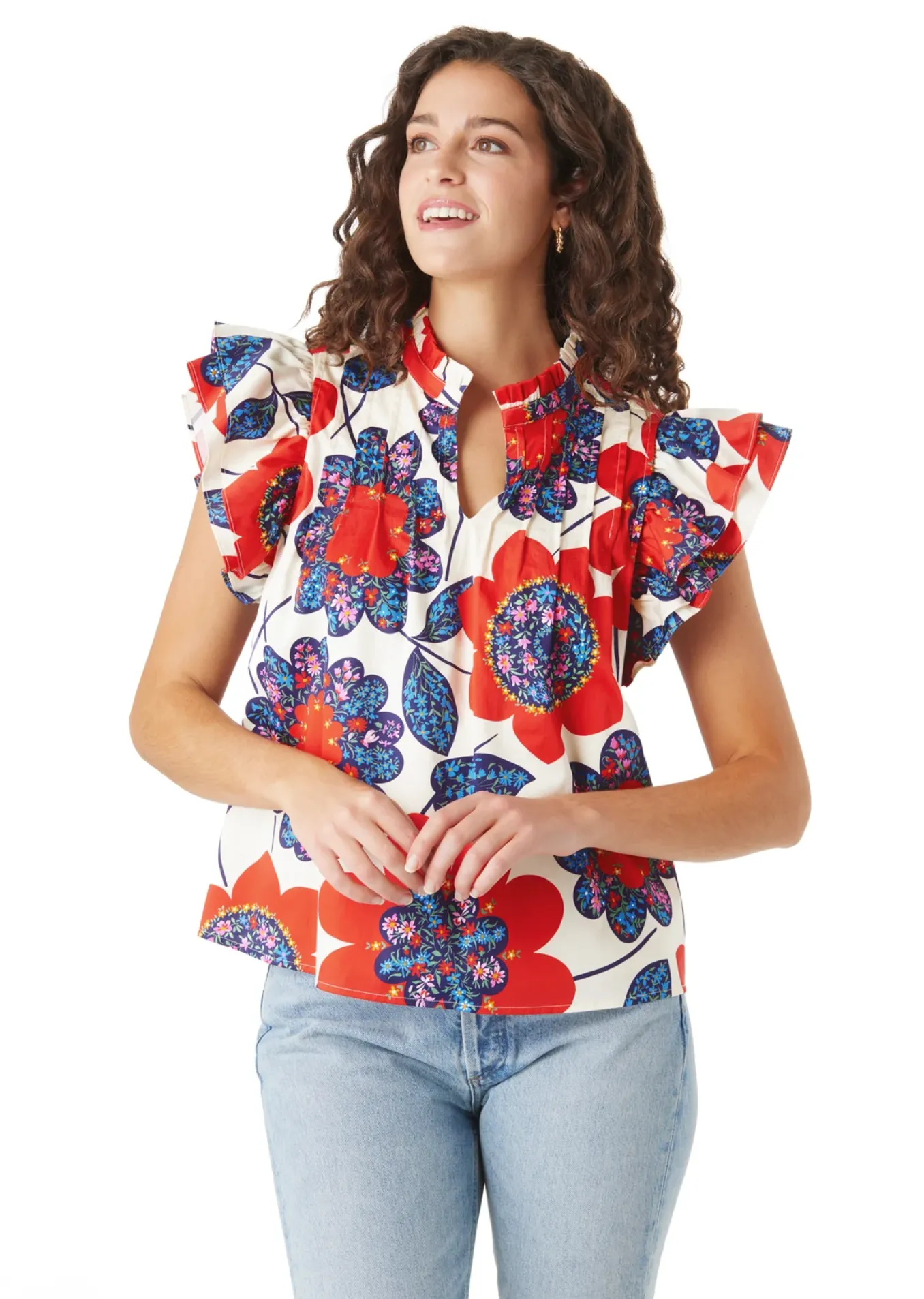 Augusta Top | Nantucket Floral