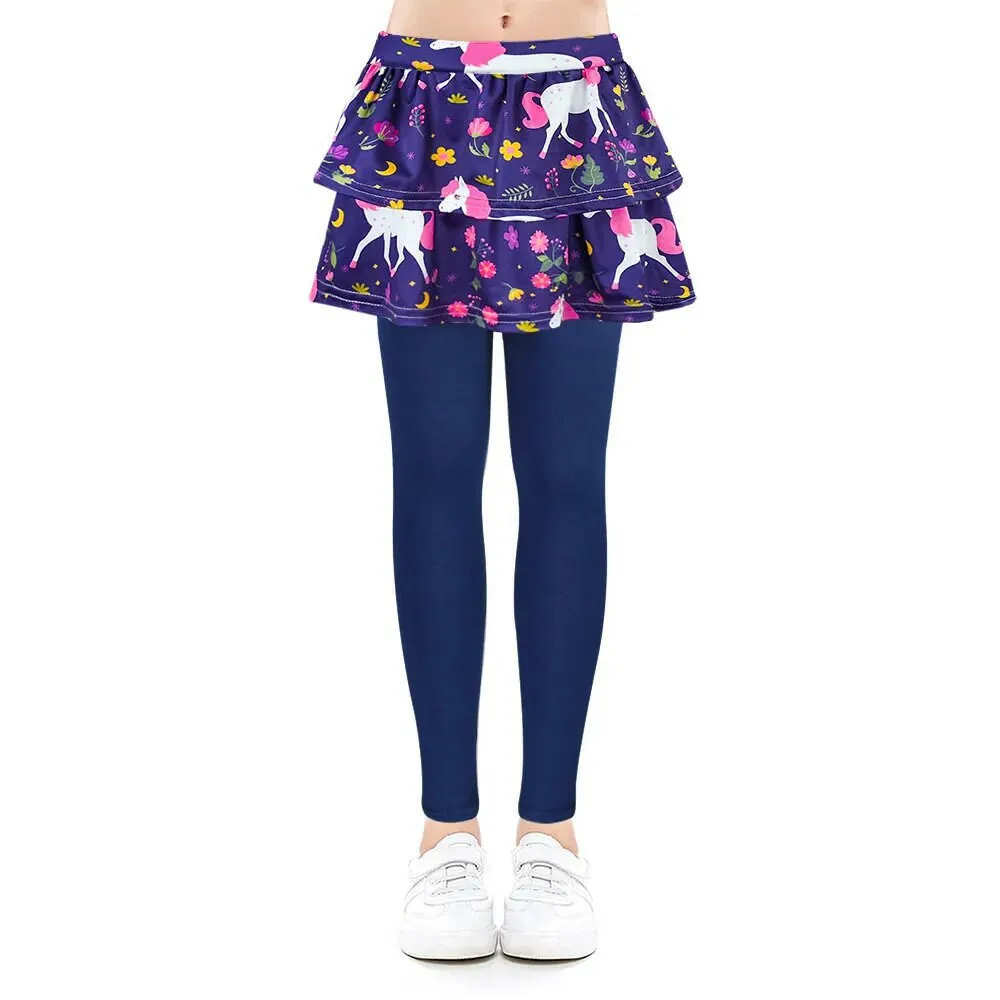 Baby Girl Starry Sky Leggings Skirt Pants