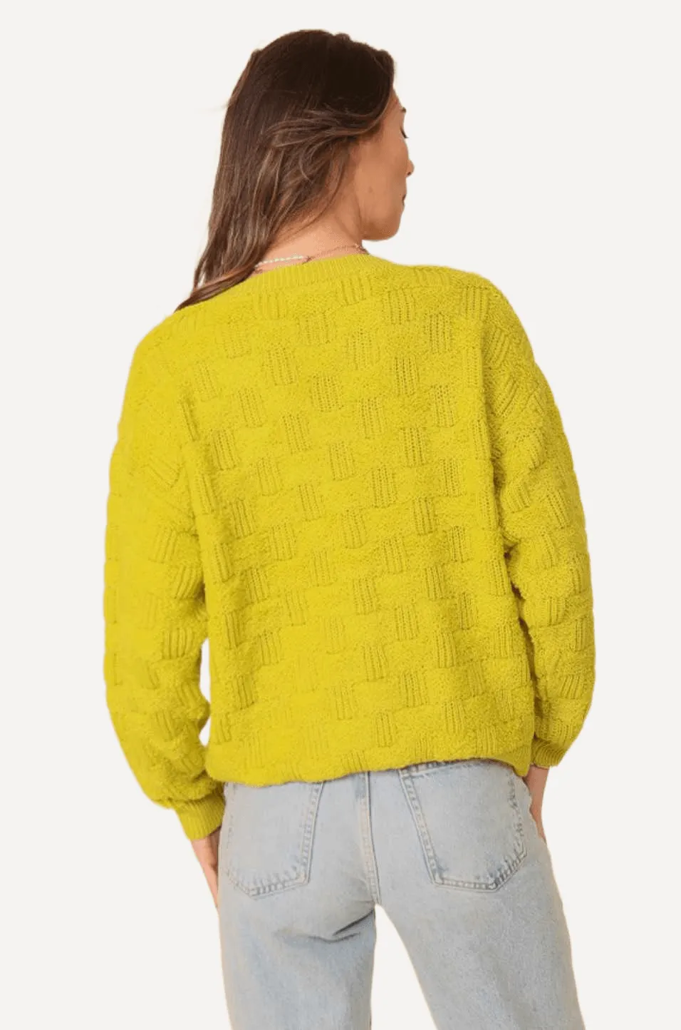 Basket Weaved Sweater