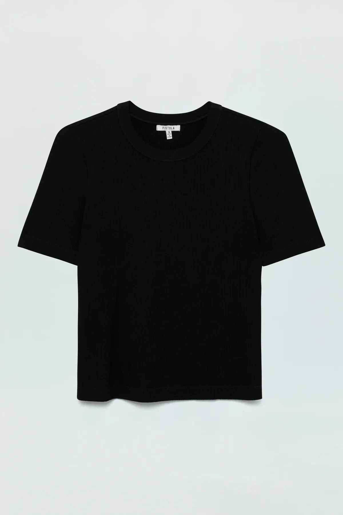 Bella Short Sleeve Tee | Noir