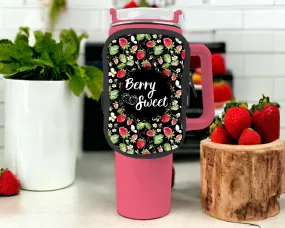 Berry Sweet Zippered Pouch/Bag For 40oz Tumbler