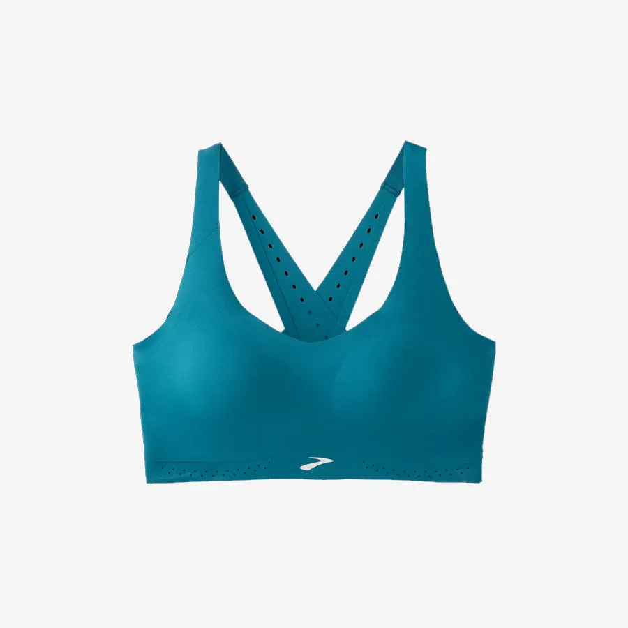 Brooks Dare Strappy Run Bra (Lagoon)