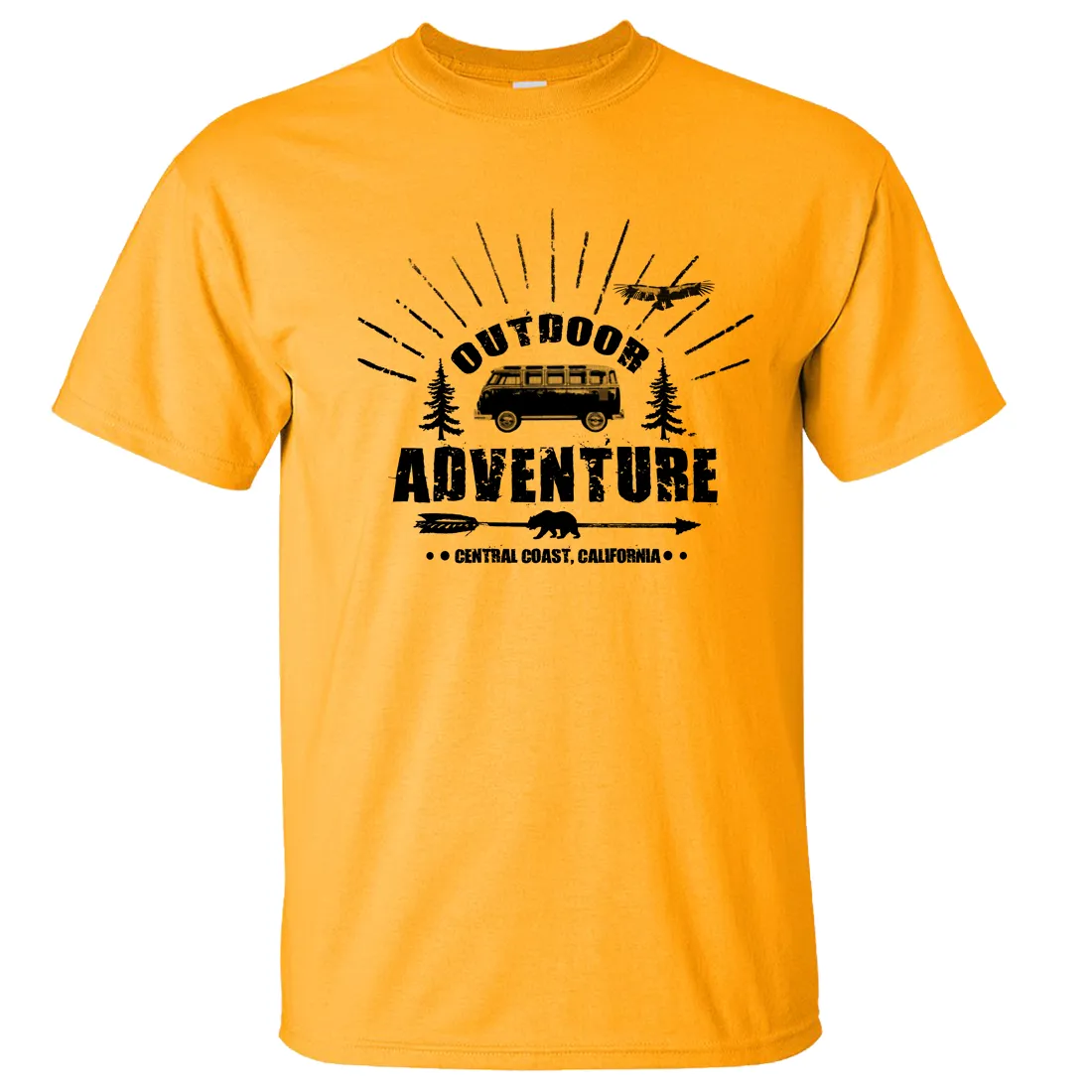 California Outdoor Adventure Asst Colors T-shirt/tee