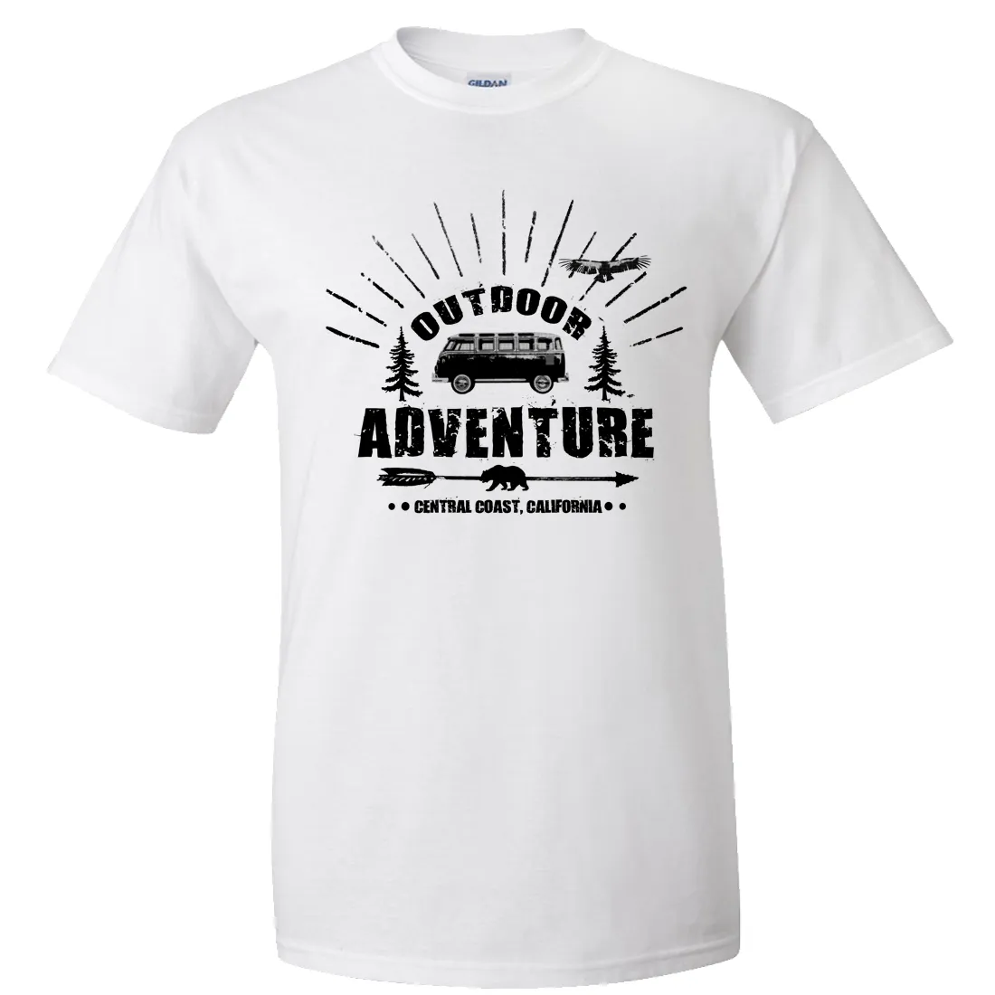 California Outdoor Adventure Asst Colors T-shirt/tee