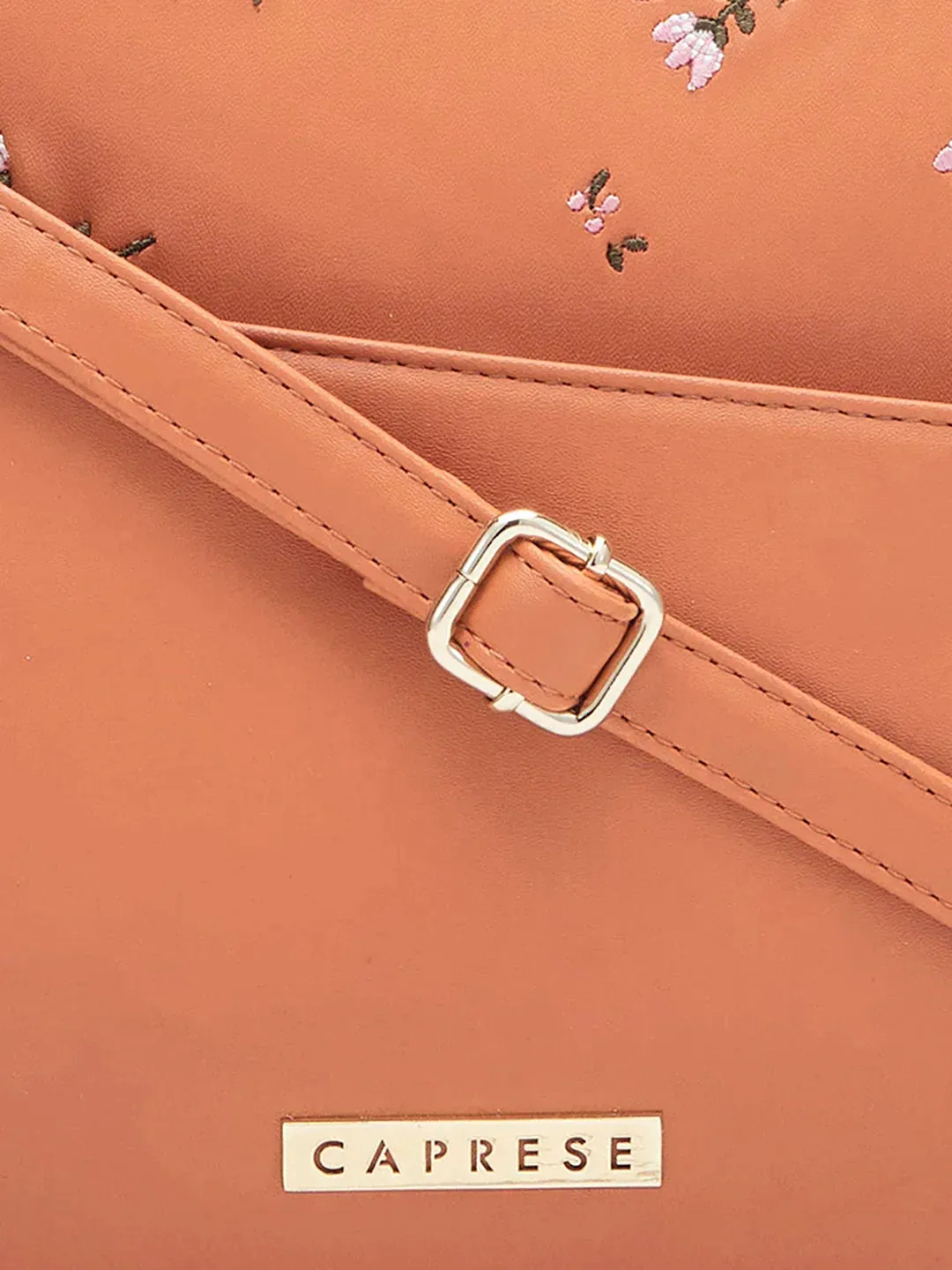 Caprese Adah Satchel Large Tan