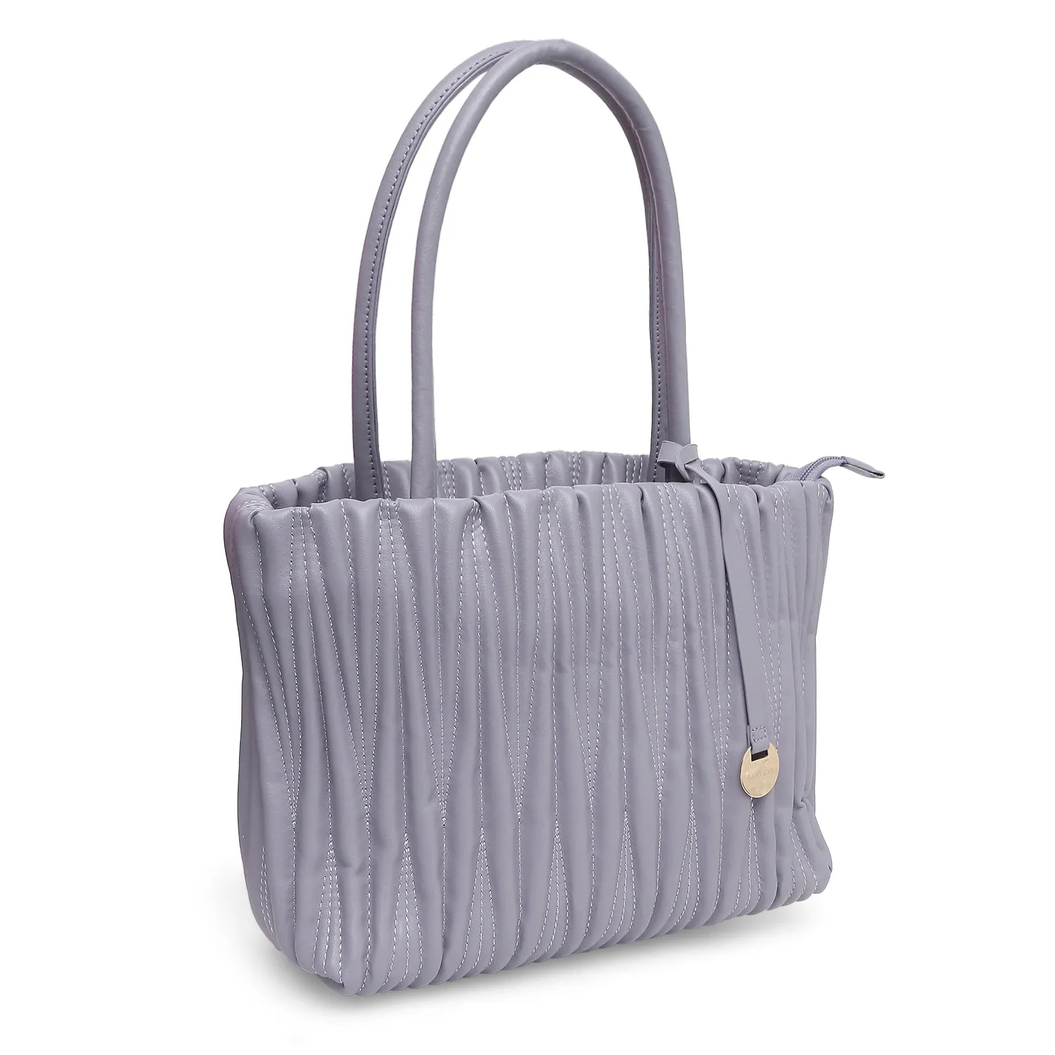 Caprese Dasha Satchel Medium Pastel Lilac