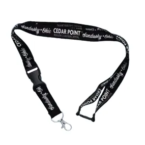 Cedar Point Roller Coaster Capital Sandusky Lanyard