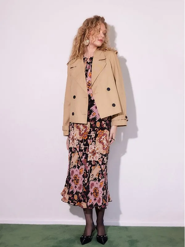 Chelsea Cropped Trench Jacket