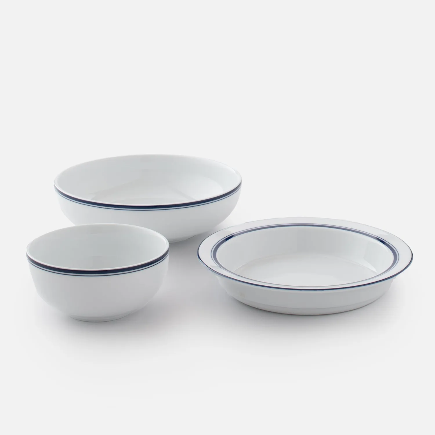 Christianshavn Blue Porcelain Bowl