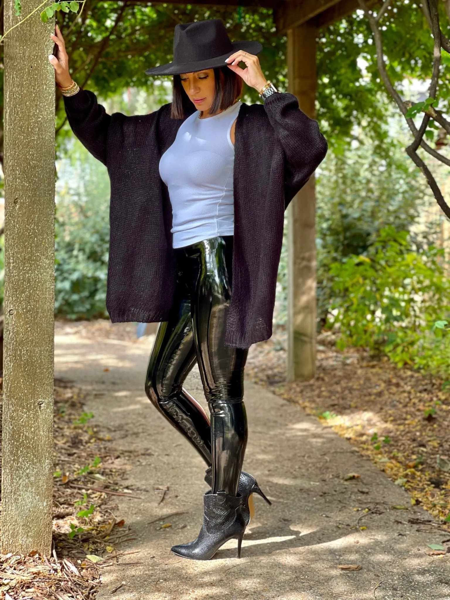 Commando Faux Patent Leather Legging