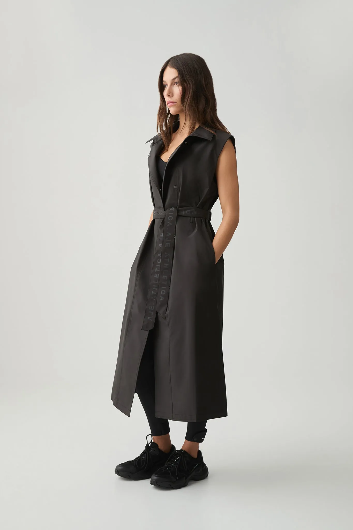 Convertible Belted Trench 703