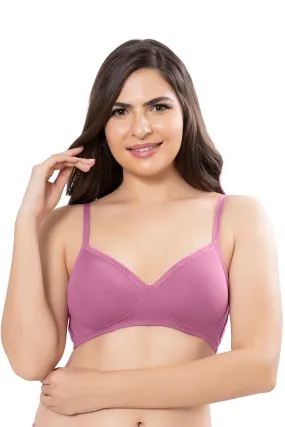 Cotton Casuals Padded Non-Wired Solid T-Shirt Bra - Malaga