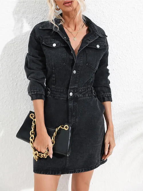 Don’t Get it Twisted Denim Dress