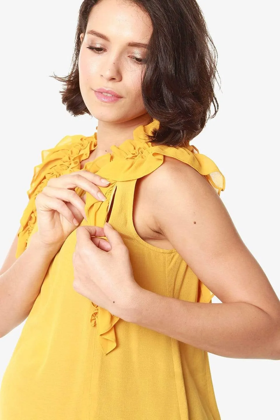 Eveline Nursing Top Marigold