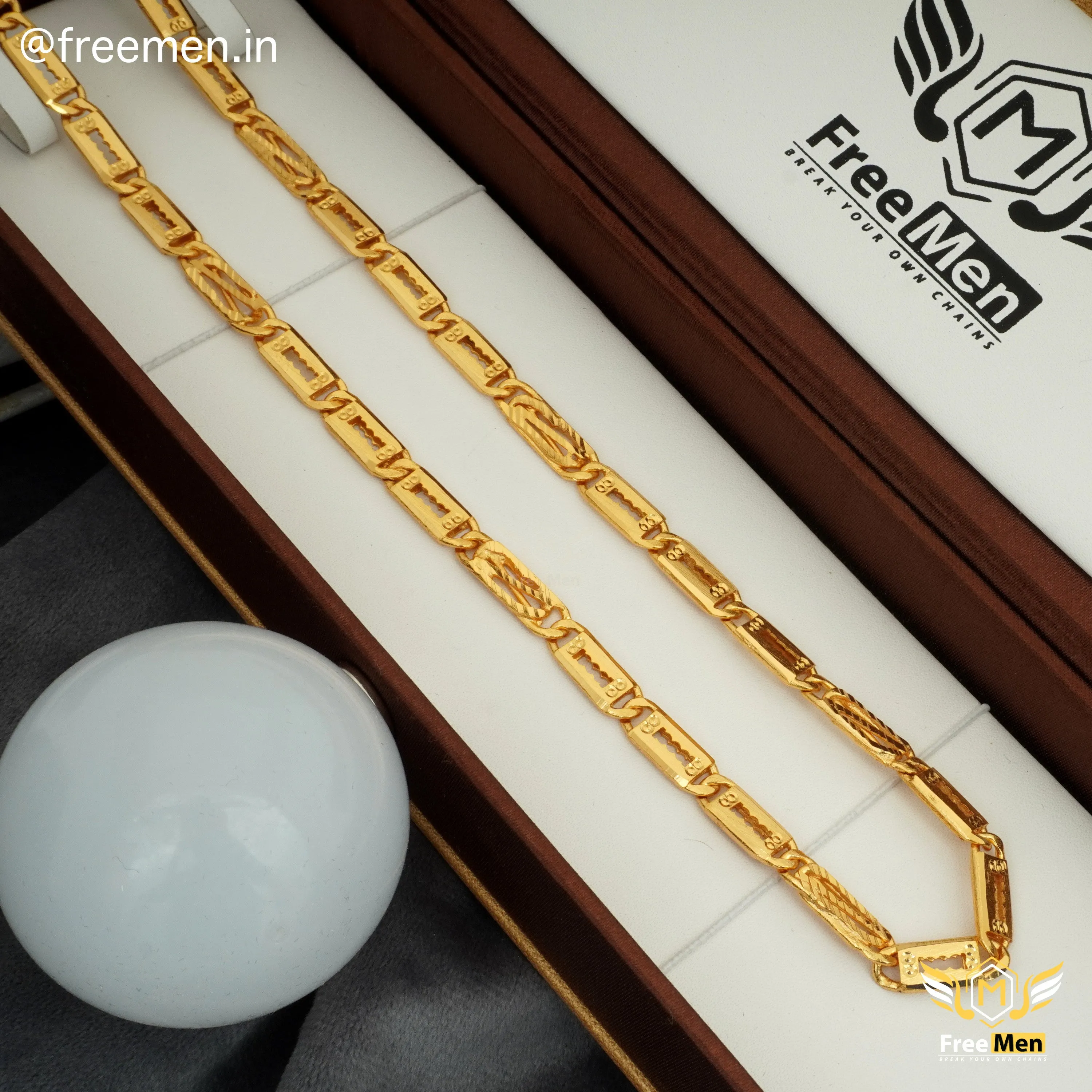 Freemen Exquisite Line X Golden Nawabi Biscuit Chain - FMC27