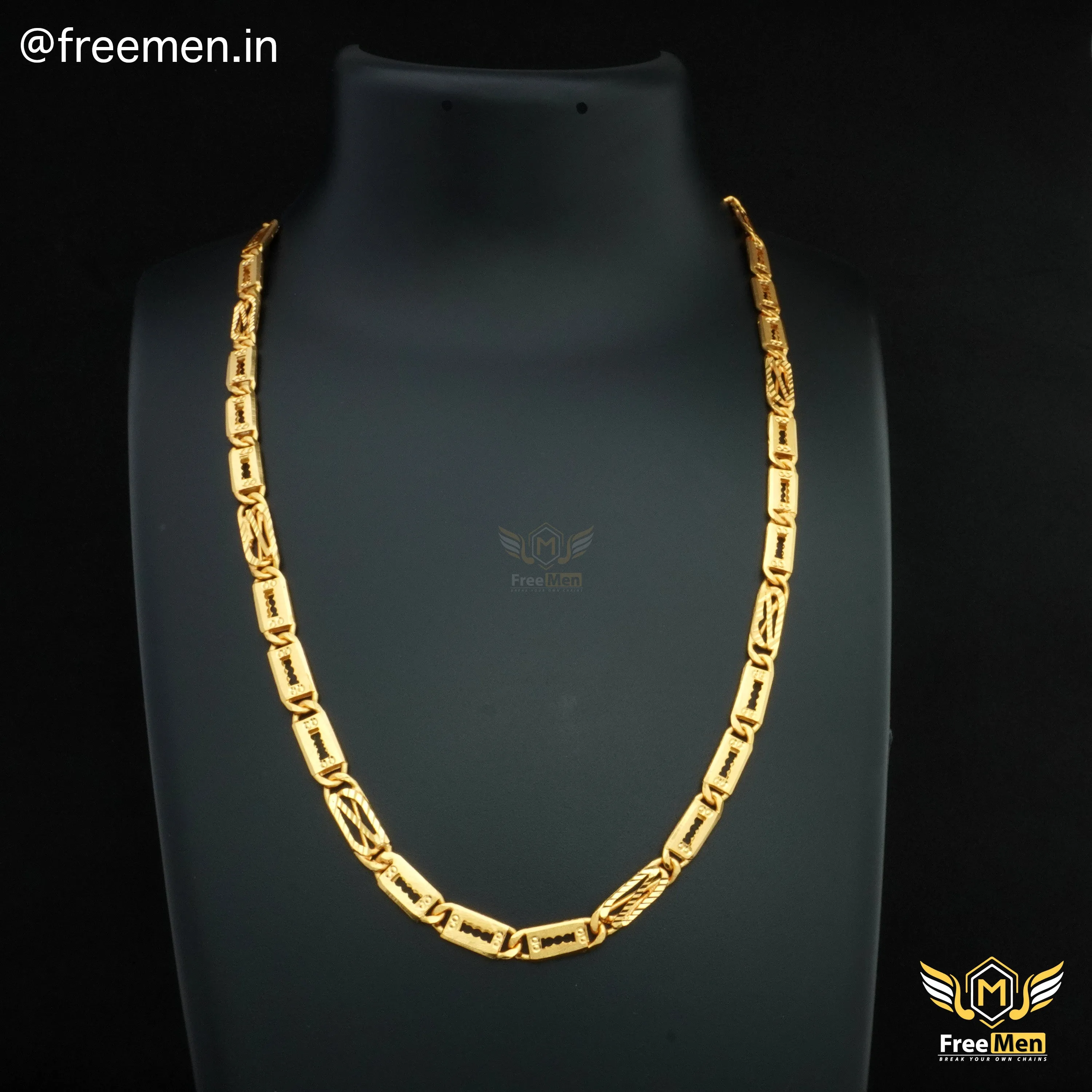 Freemen Exquisite Line X Golden Nawabi Biscuit Chain - FMC27