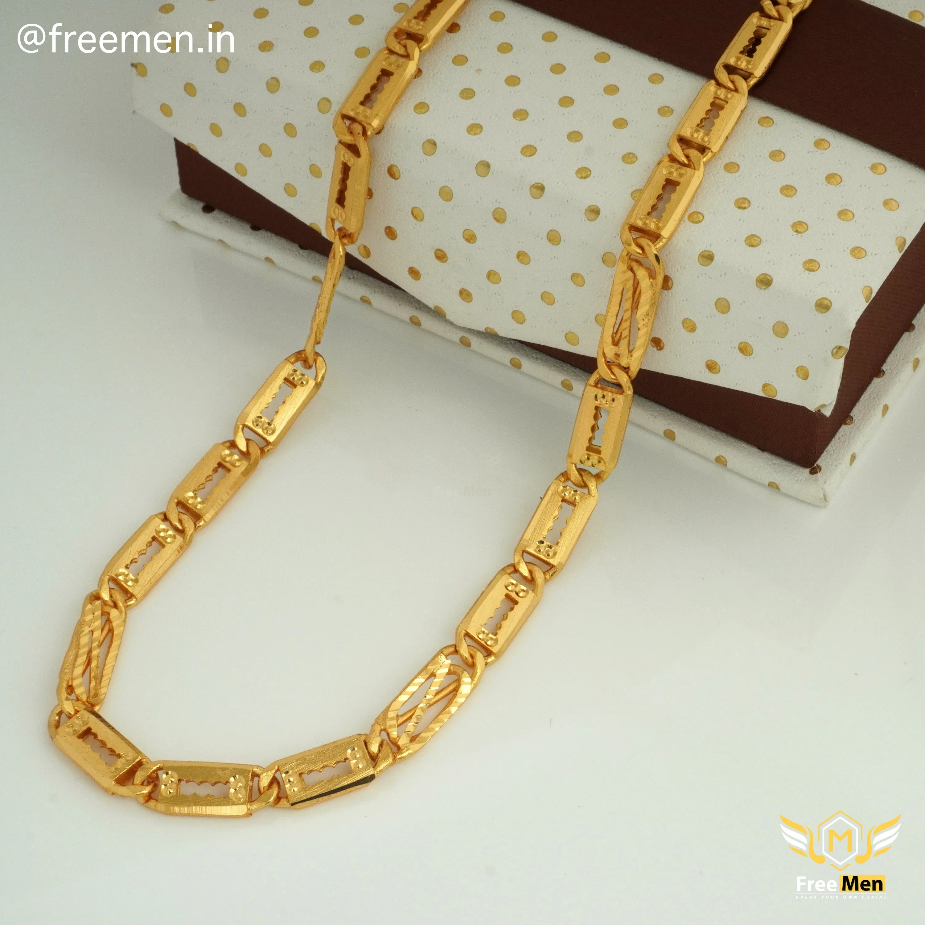 Freemen Exquisite Line X Golden Nawabi Biscuit Chain - FMC27