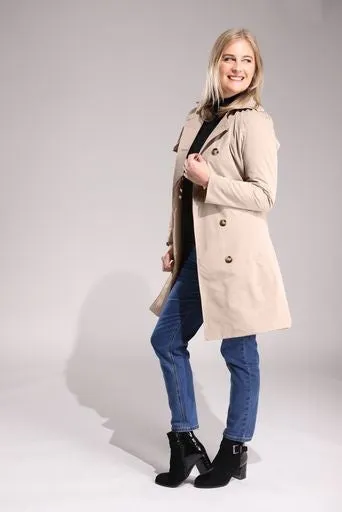 Fully lined Trench Coat | TAUPE | 4502ZZ