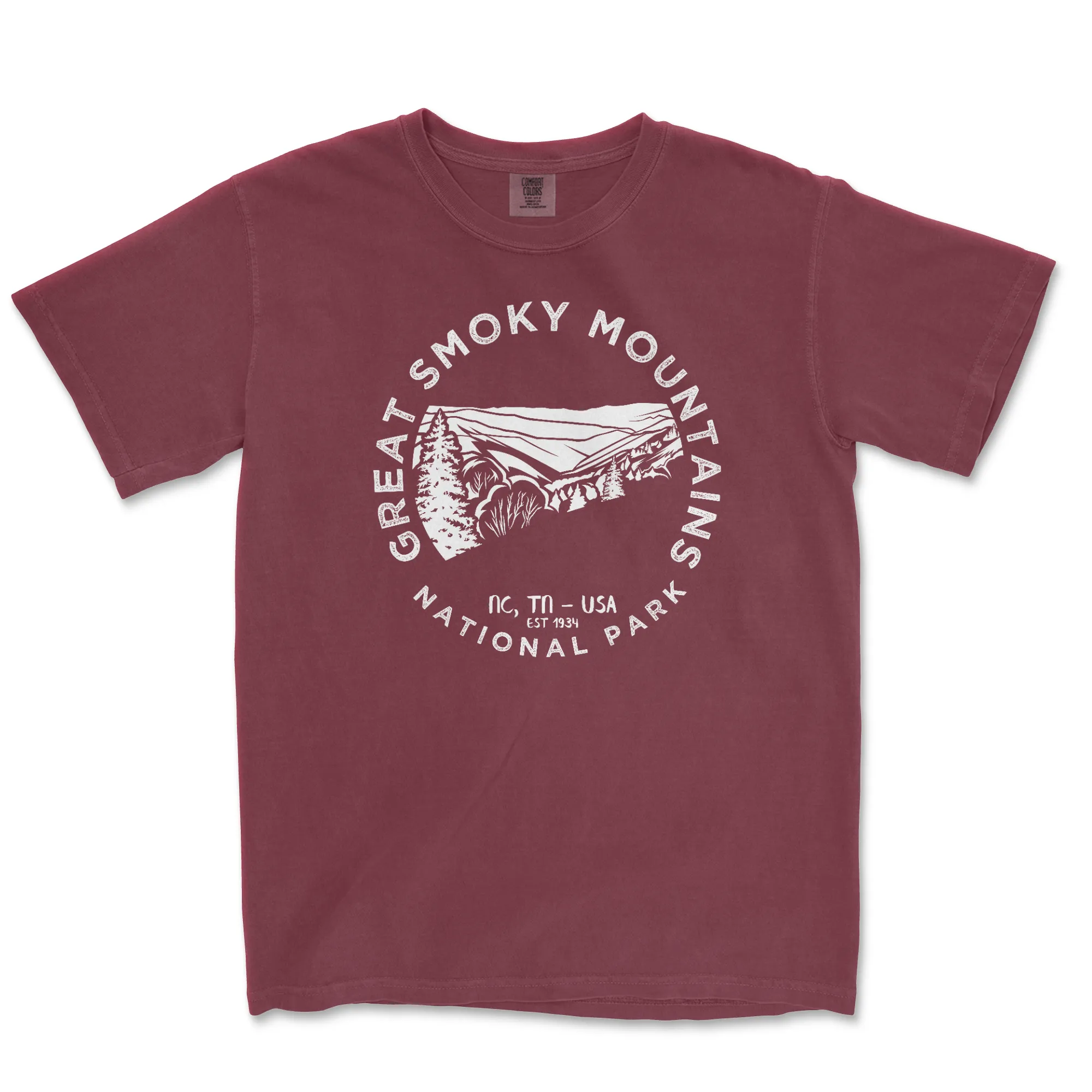 Great Smoky Mountains National Park Comfort Colors T Shirt