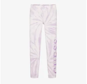 Guess Girls Lilac Tie Dye Leggings