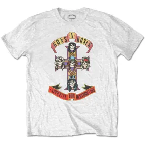 Guns 'n' Roses Kids White T-Shirt - Appetite For Destruction Album Artwork