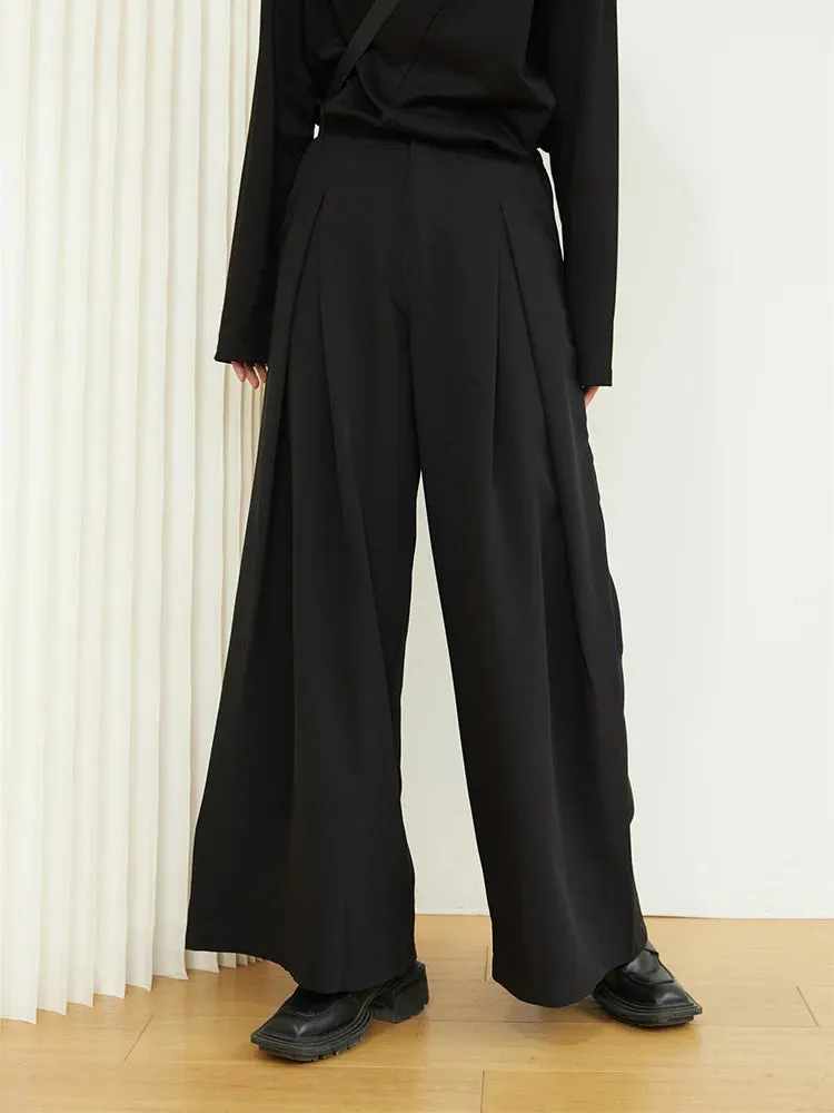 Jazz Up Ellijam Wide Legged Black Trousers