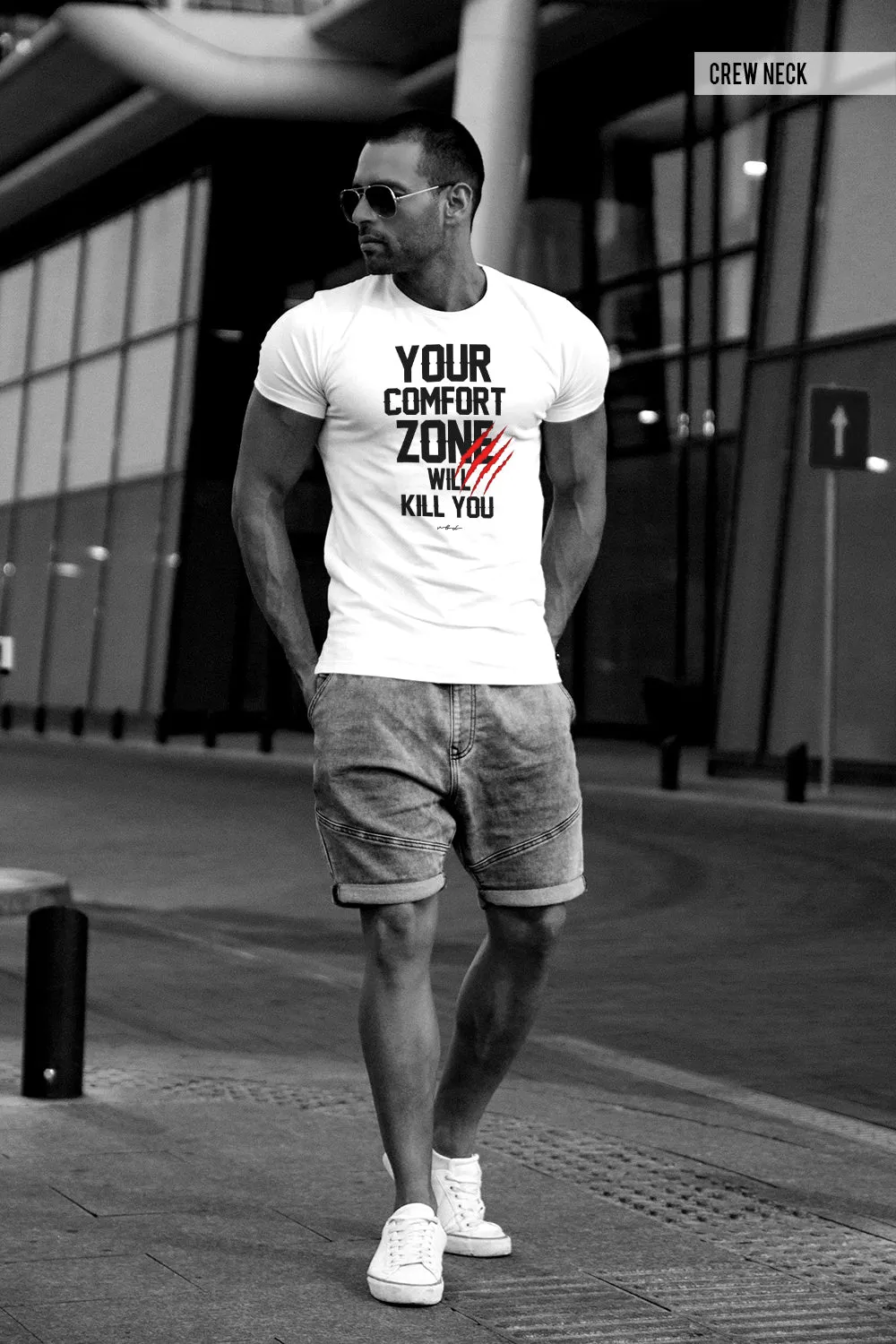 Men's T-shirt "Your Comfort Zone Will Kill You" MD979