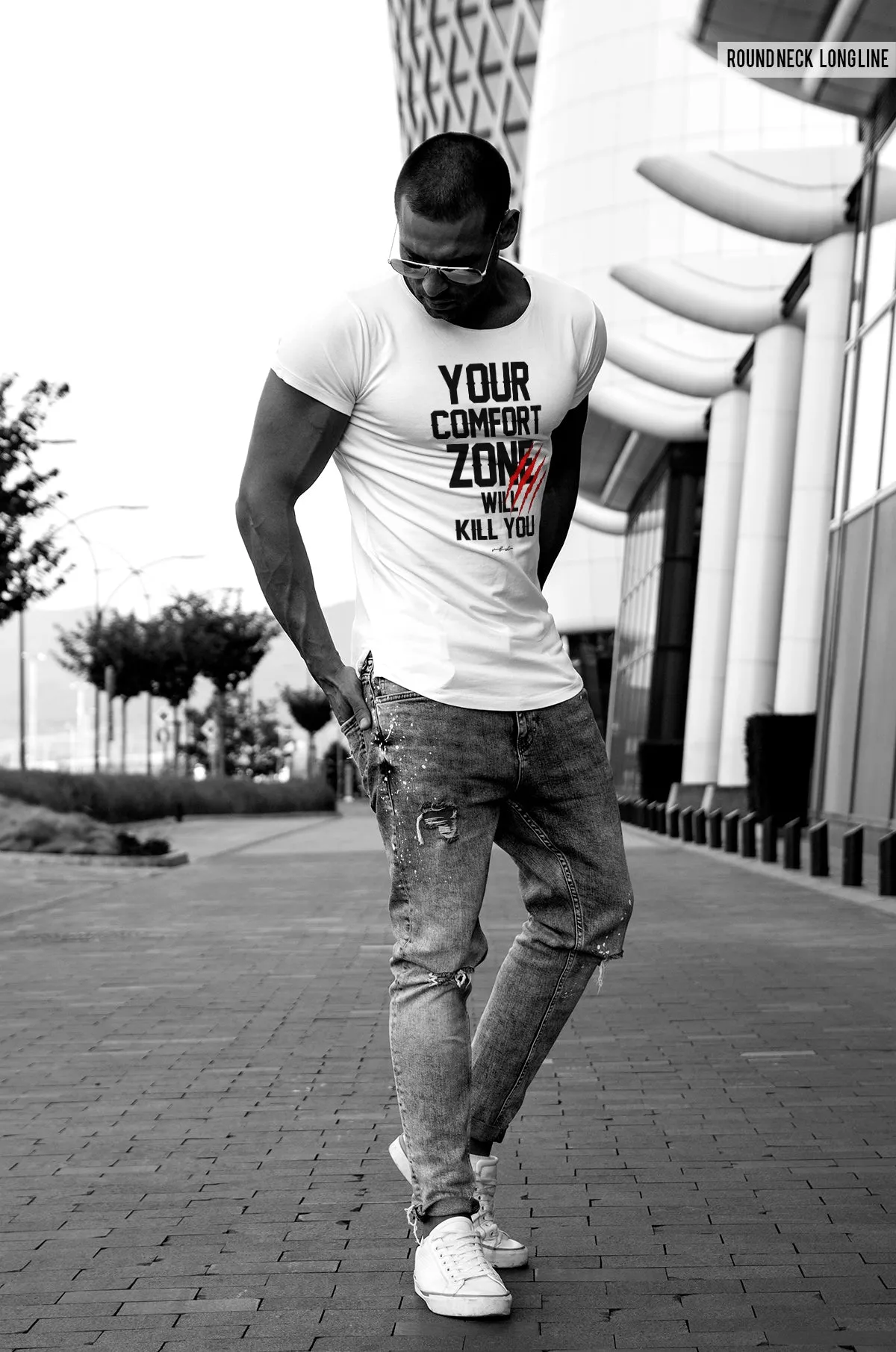 Men's T-shirt "Your Comfort Zone Will Kill You" MD979