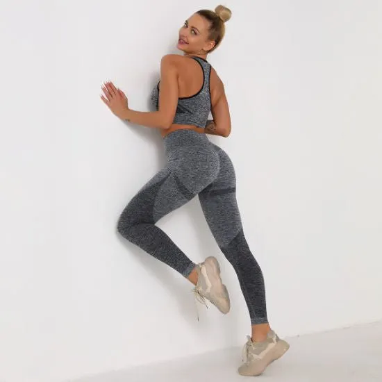 Ombre Leggings - Grey