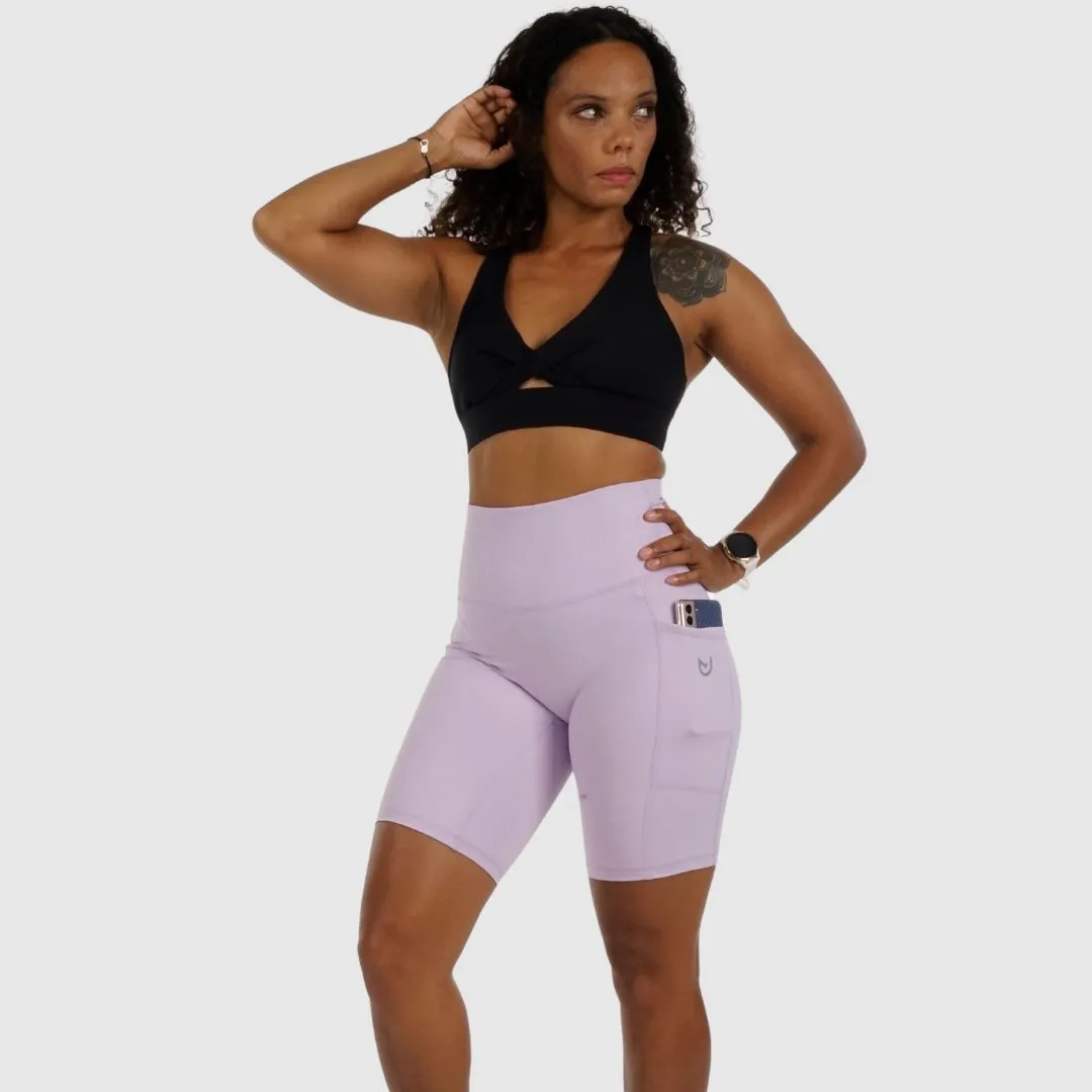 Orchid Bloom Cycling Shorts