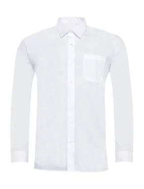 Pack of 2 Boys White Long Sleeve Shirts