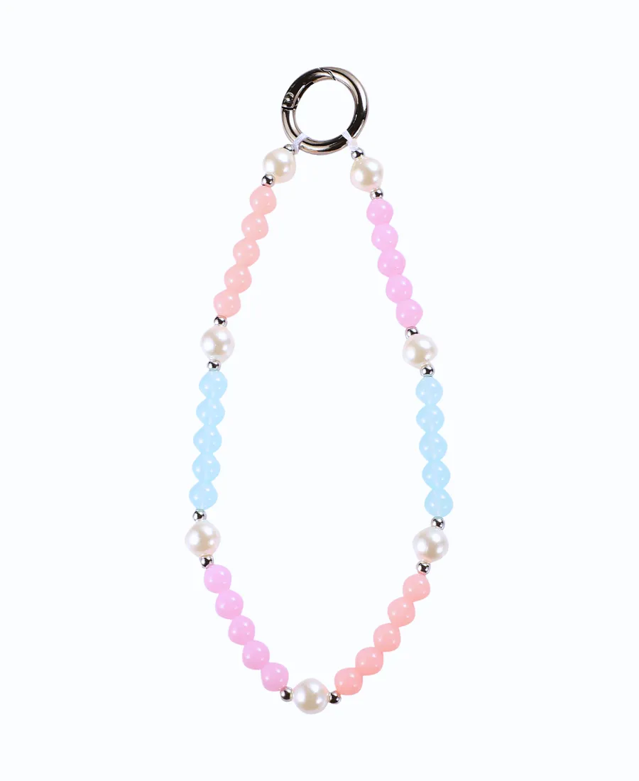 Pastel Bead Phone Bracelet