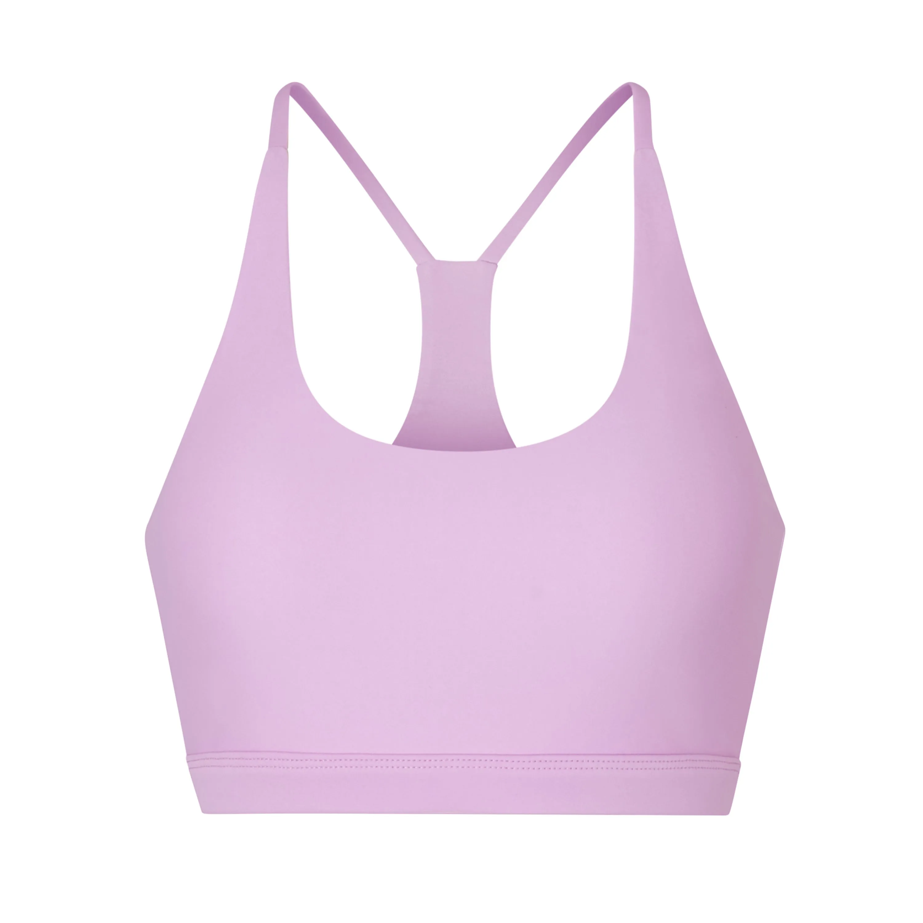 Pia Racerback Sports Bra | Recycled Polyester | Cyclamen