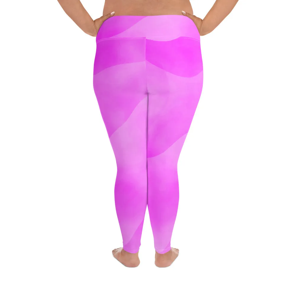 Plus Size Leggings 2x-6x Think Pink