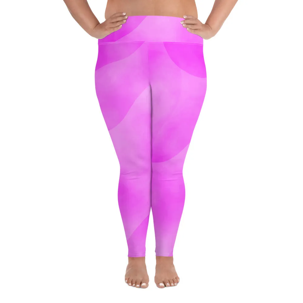 Plus Size Leggings 2x-6x Think Pink