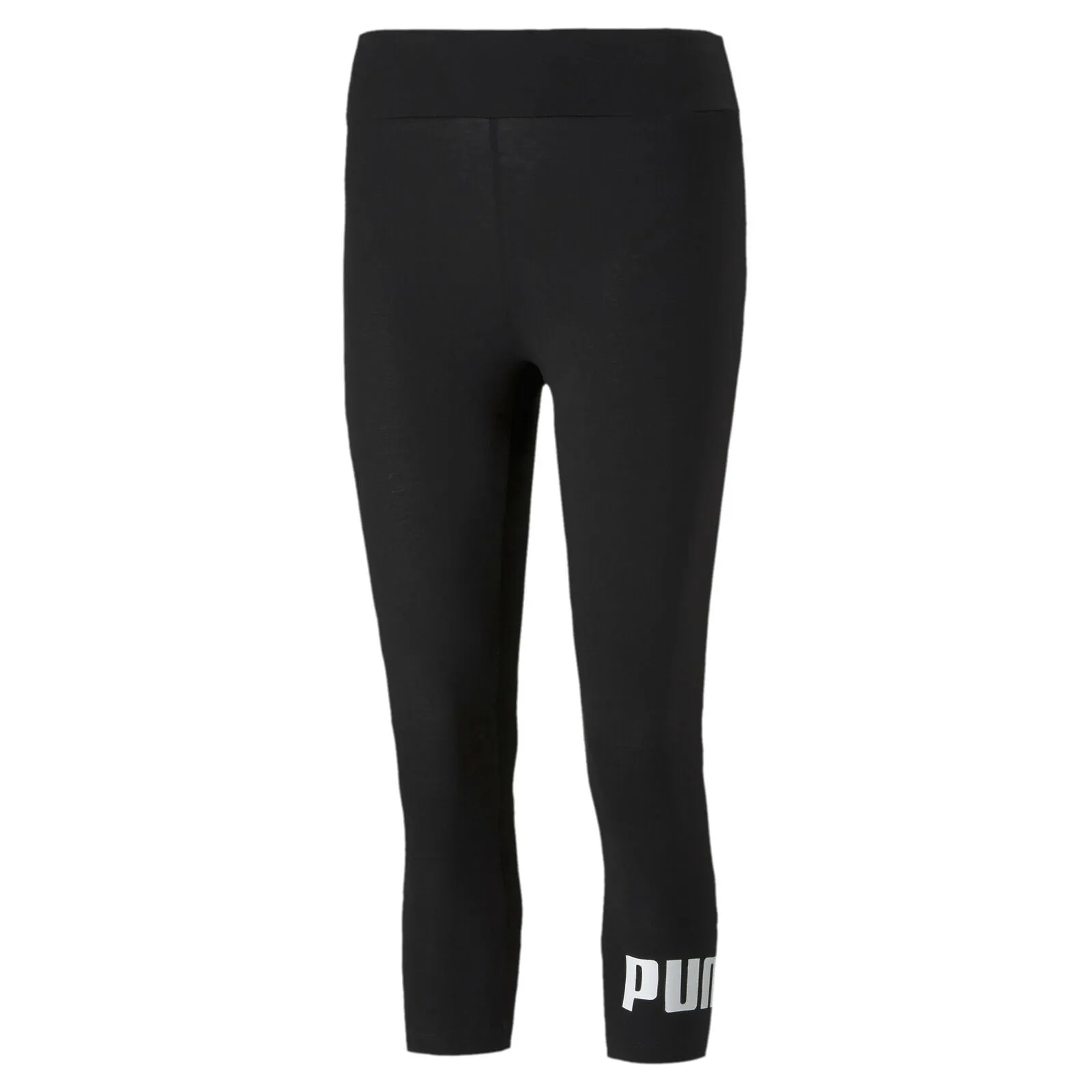 PUMA Women's Essentials 3/4 Logo Leggings