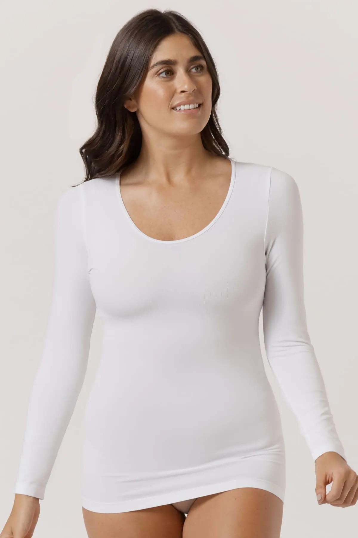 Pure Comfort Modal Long Sleeve Top