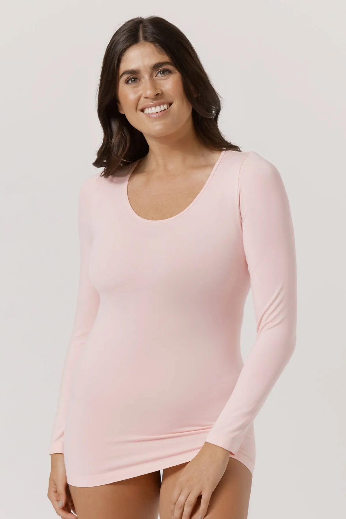 Pure Comfort Modal Long Sleeve Top