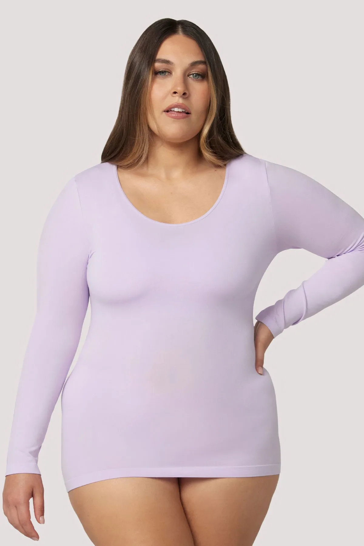 Pure Comfort Modal Long Sleeve Top