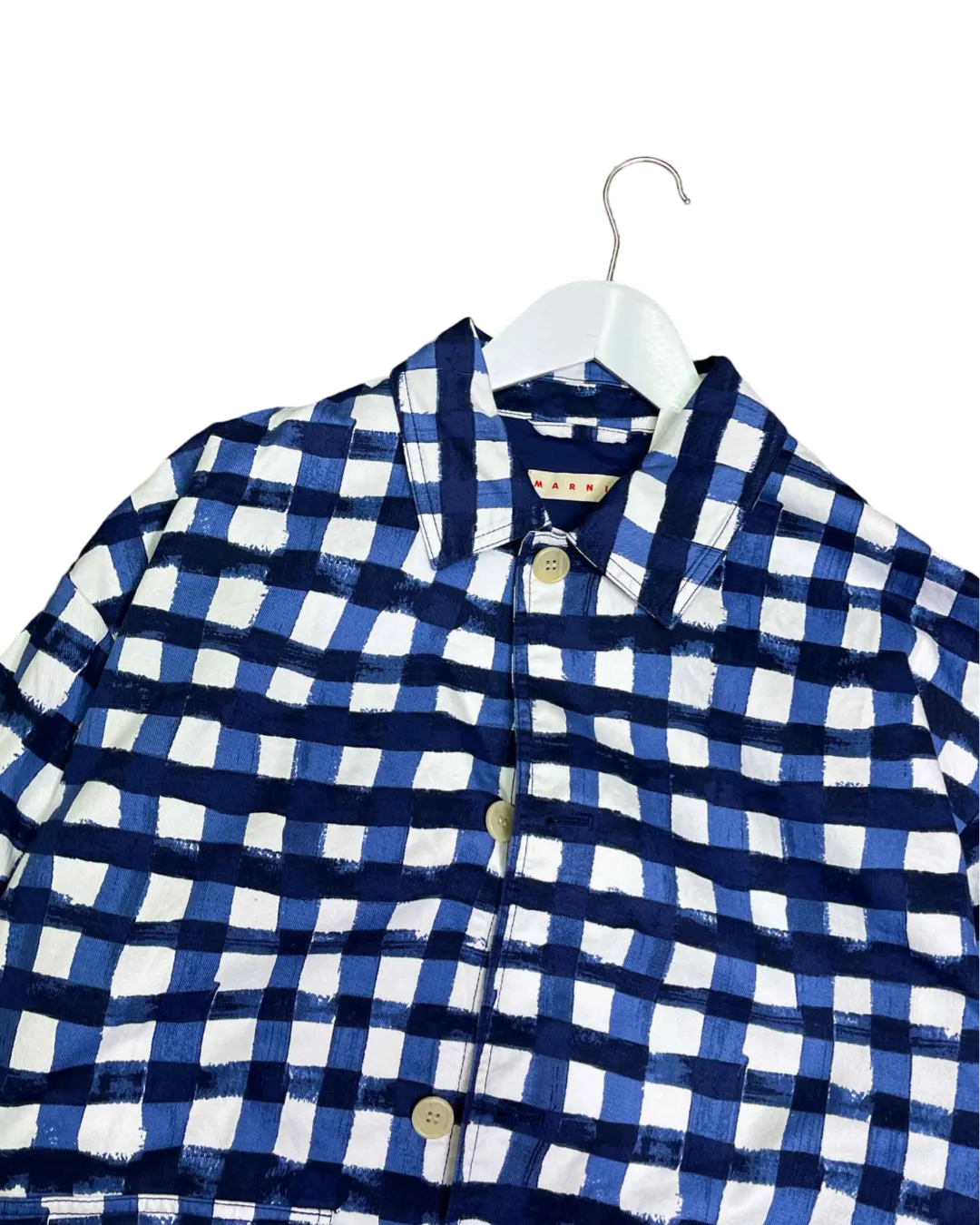 Size L - Uniqlo x Marni Oversized Check Utility Jacket