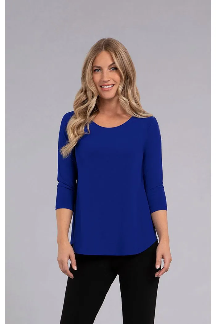 Sympli Go To Classic Relax 3/4 Sleeve T - Style 22110R-2