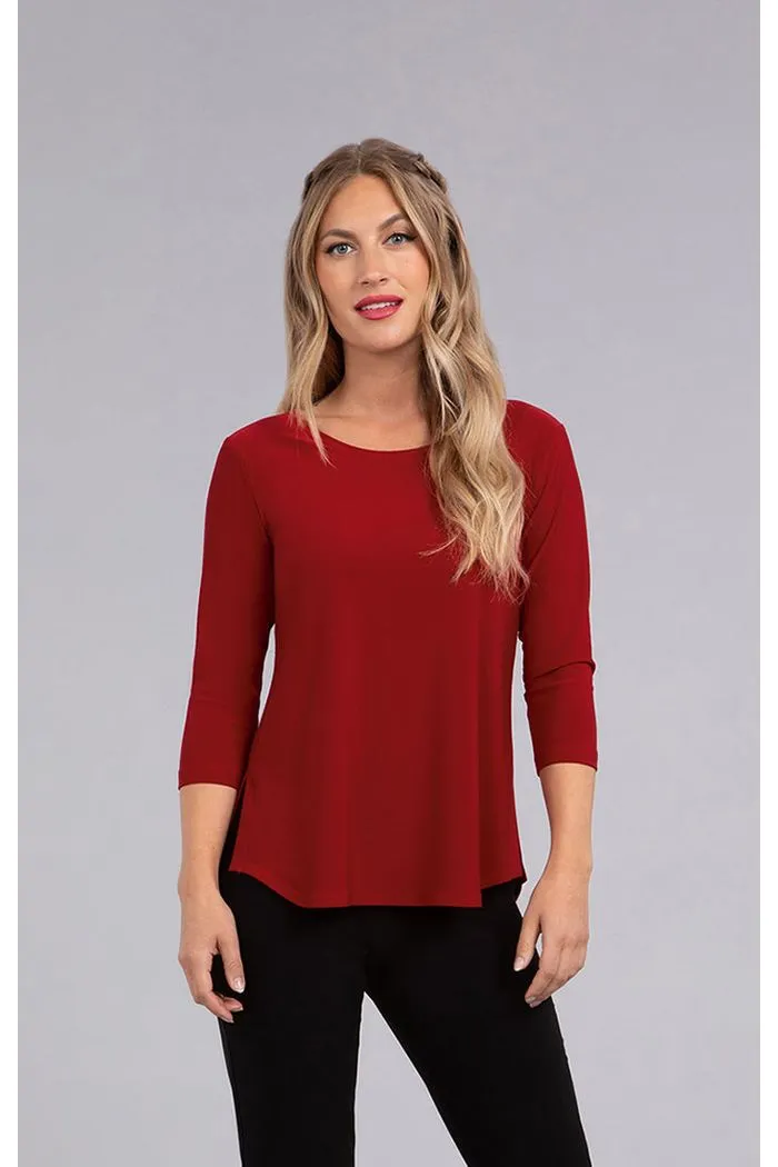 Sympli Go To Classic Relax 3/4 Sleeve T - Style 22110R-2