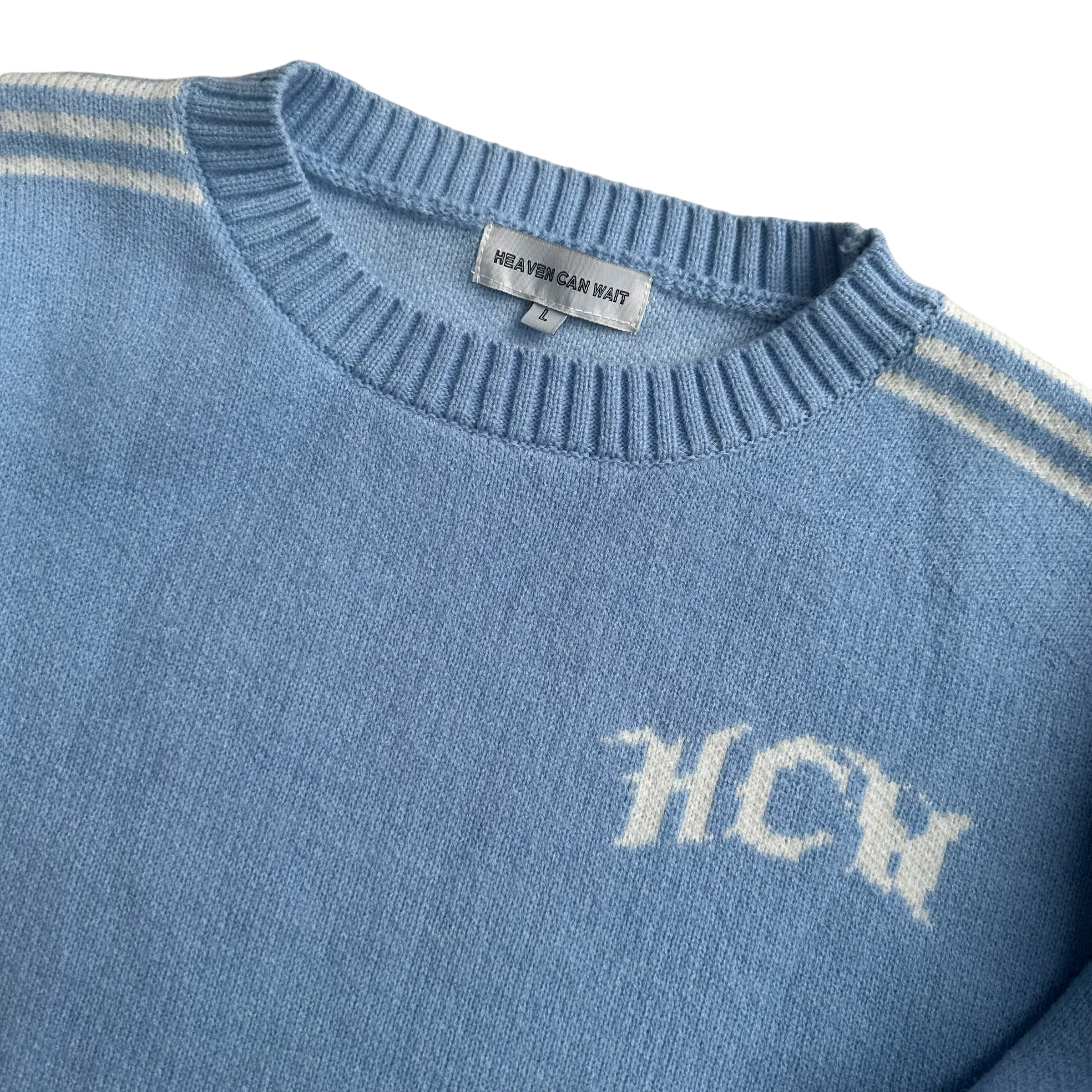 TRACK KNIT (BLUE)