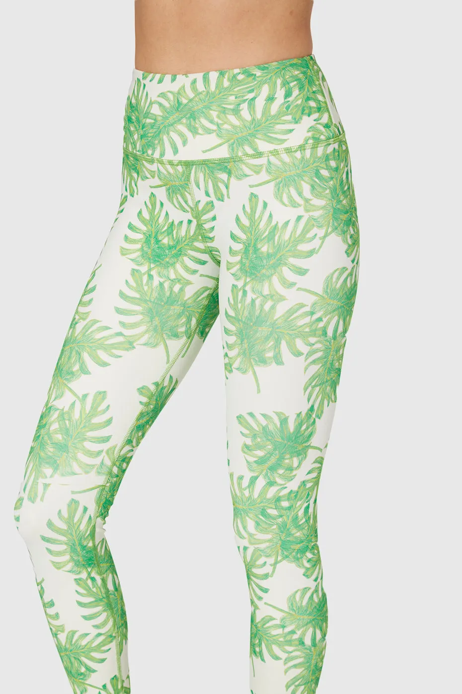 Tropical Leaf Leggings