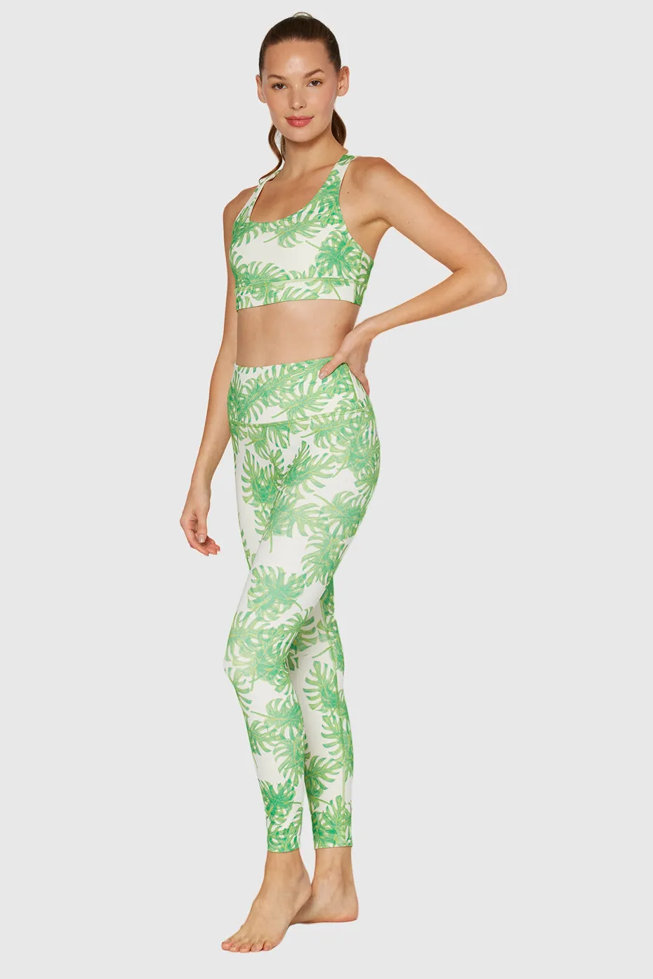 Tropical Leaf Leggings