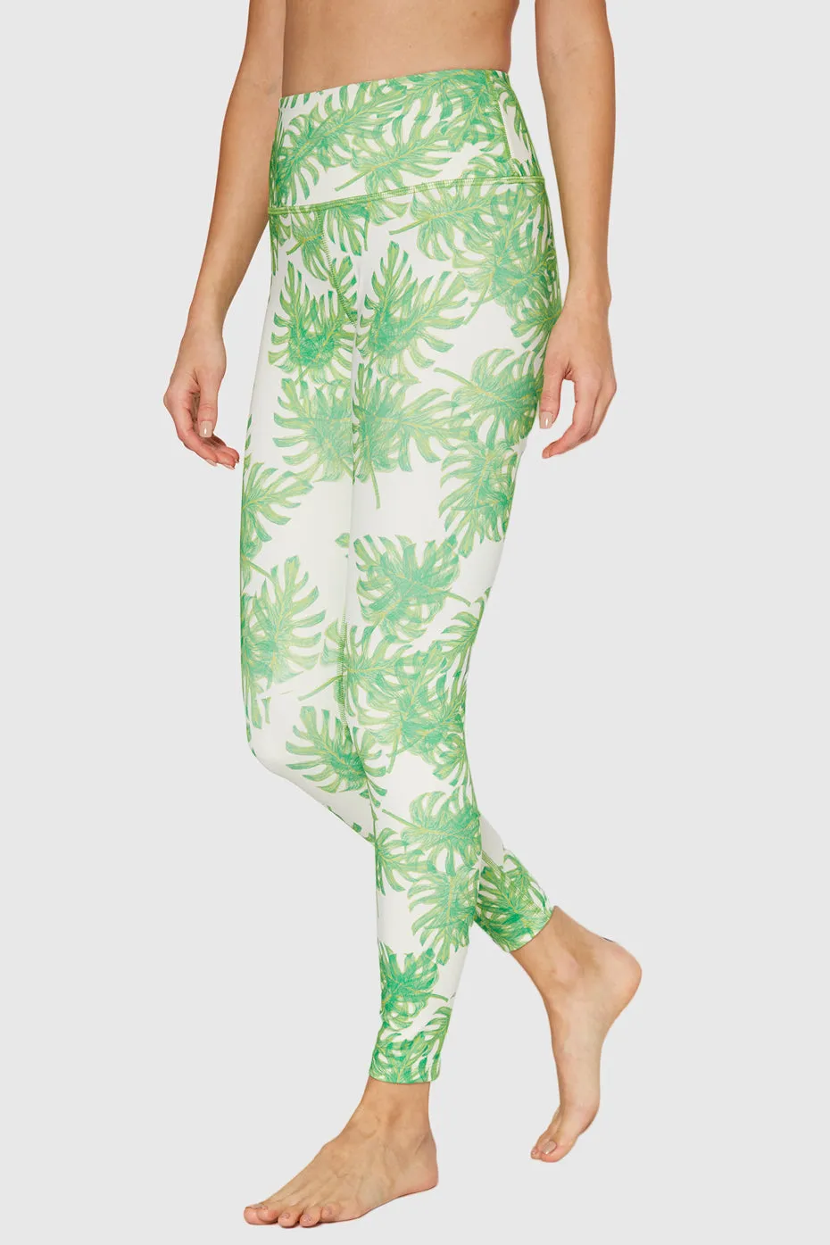 Tropical Leaf Leggings