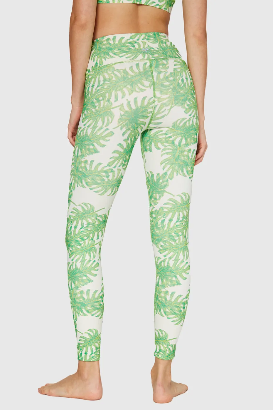 Tropical Leaf Leggings