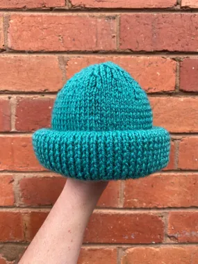 Turquoise Fisherman’s Beanie